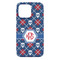 Knitted Argyle & Skulls iPhone 13 Pro Max Case - Back