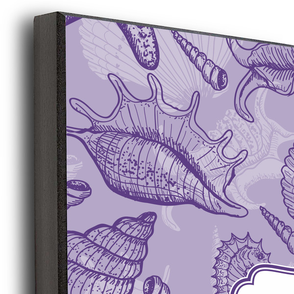 Sea Shells 11x14 Wood Print - Closeup