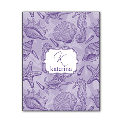 Sea Shells Wood Print - 11x14 (Personalized)