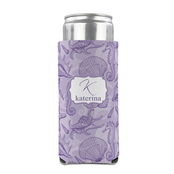 Sea Shells 12oz Tall Can Sleeve - FRONT (on can)