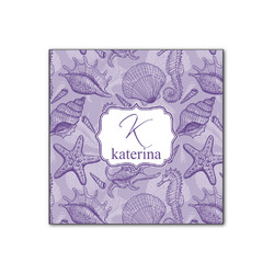 Sea Shells Wood Print - 12x12 (Personalized)