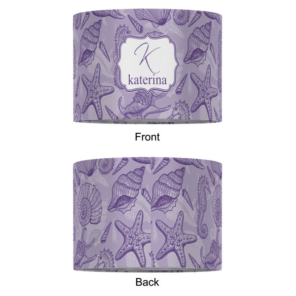 Sea Shells 16" Drum Lampshade - APPROVAL (Fabric)