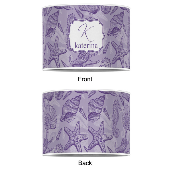 Sea Shells 16" Drum Lampshade - APPROVAL (Poly Film)