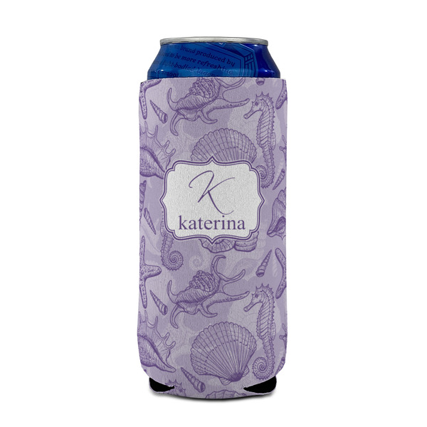 Sea Shells 16oz Can Sleeve - FRONT (on can)