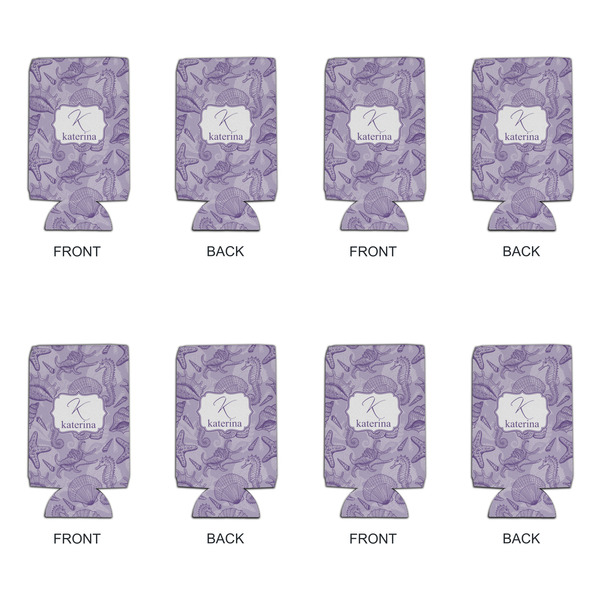 Sea Shells 16oz Can Sleeve - Set of 4 - APPROVAL