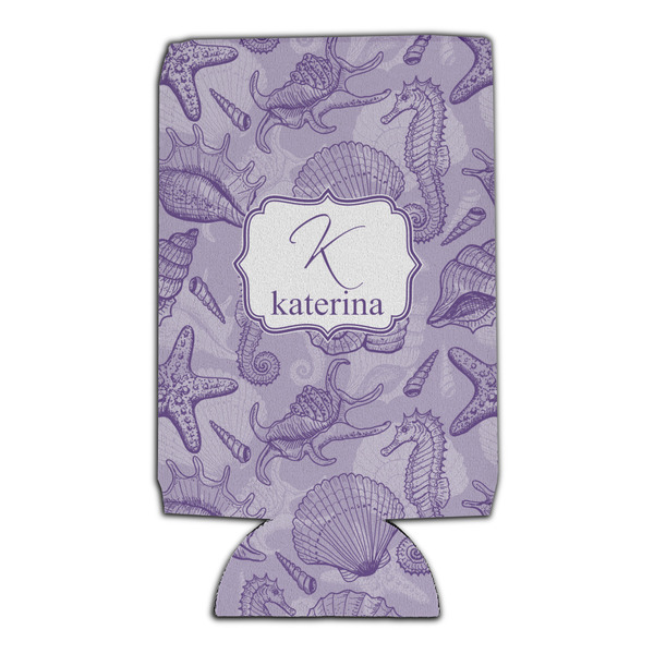 Sea Shells 16oz Can Sleeve - Set of 4 - FRONT