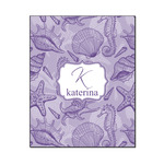 Sea Shells Wood Print - 16x20 (Personalized)