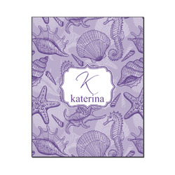 Sea Shells Wood Print - 16x20 (Personalized)