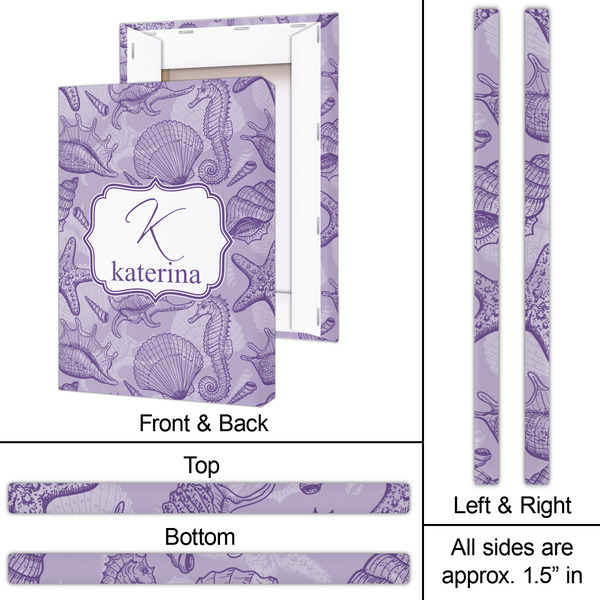 Sea Shells 20x30 - Canvas Print - Approval