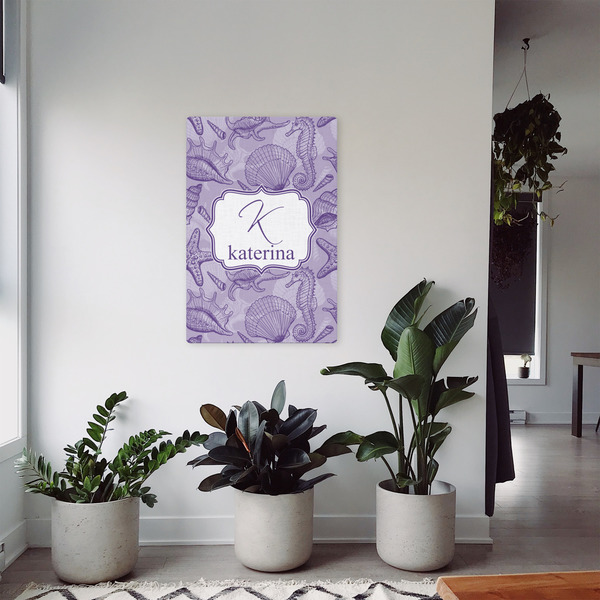 Sea Shells 20x30 - Canvas Print - In Context