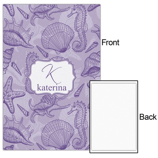 Sea Shells 20x30 - Matte Poster - Front & Back