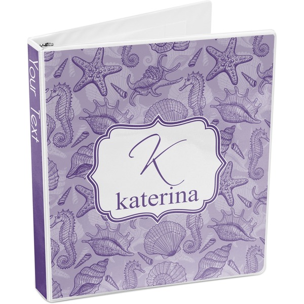 Sea Shells 3-Ring Binder 3/4 - Main