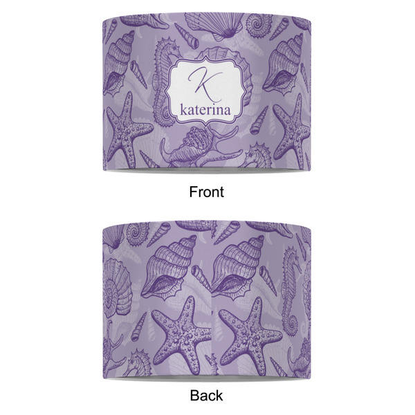 Sea Shells 8" Drum Lampshade - APPROVAL (Fabric)