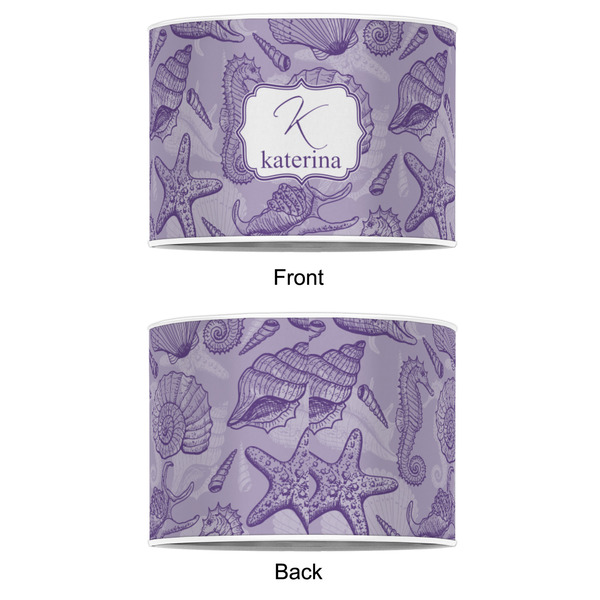 Sea Shells 8" Drum Lampshade - APPROVAL (Poly Film)