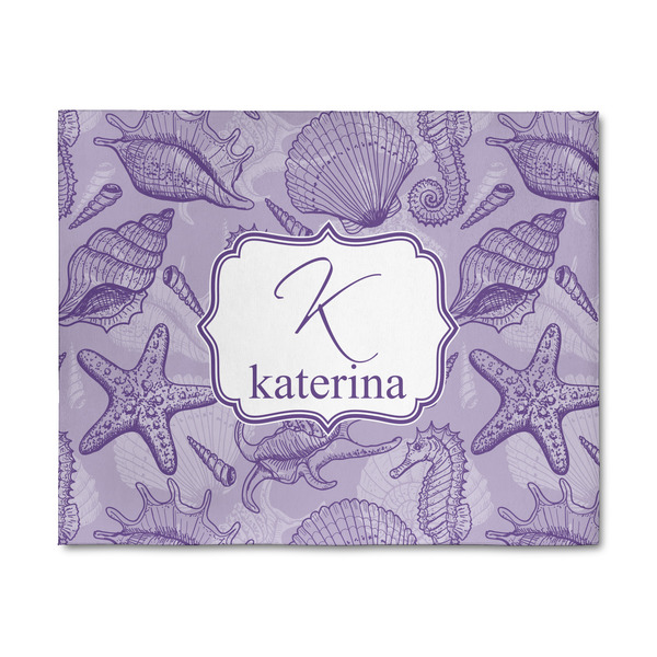 Custom Sea Shells 8' x 10' Indoor Area Rug (Personalized)