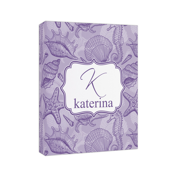 Sea Shells 8x10 - Canvas Print - Angled View