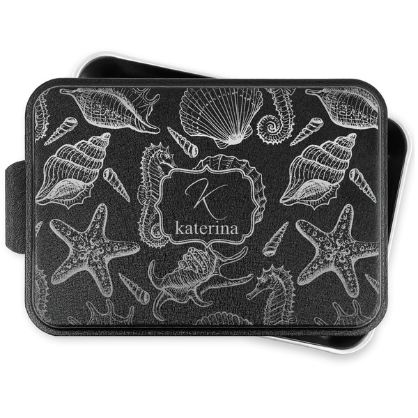Custom Sea Shells Aluminum Baking Pan with Lid (Personalized)