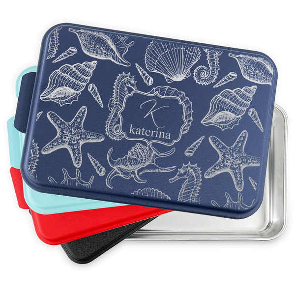 Sea Shells Aluminum Cake Pan with Lid - PARENT/MAIN