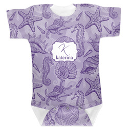 Sea Shells Baby Bodysuit (Personalized)