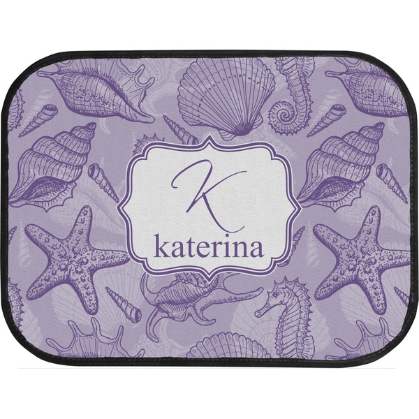 Sea Shells Back Seat Car Mat