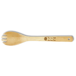 Sea Shells Bamboo Spork - Double Sided (Personalized)