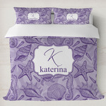 Sea Shells Duvet Cover Set - King (Personalized)