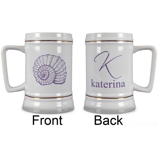 Sea Shells Beer Stein - Approval
