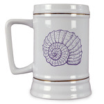 Sea Shells Beer Stein (Personalized)