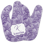 Sea Shells Baby Bib w/ Name and Initial