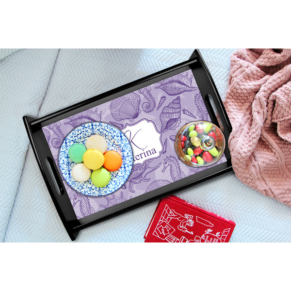 Sea Shells Black Tray - Lifestyle (UPDATED)