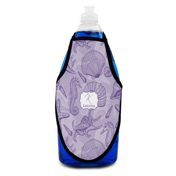 Sea Shells Bottle Apron - Soap - FRONT