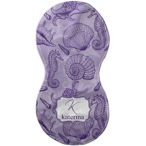 Sea Shells Burp Peanut Shaped Flat