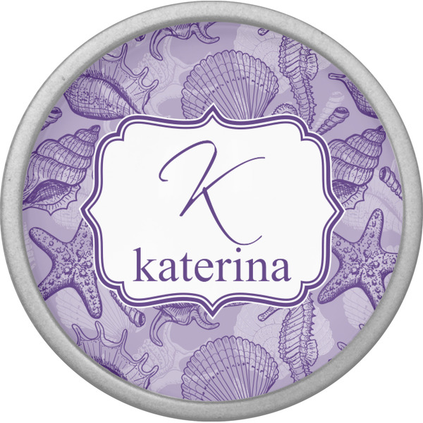 Sea Shells Cabinet Knob - Nickel - Front