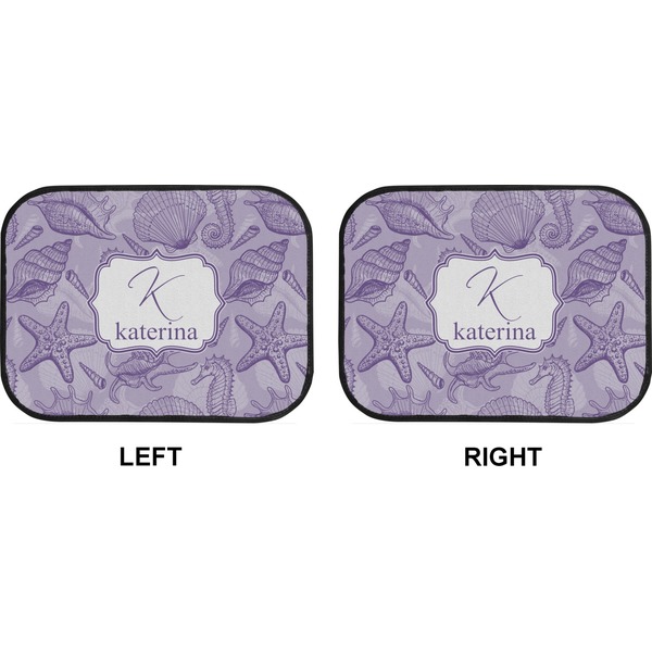 Sea Shells Car Floor Mats (Back Seat) (Approval)