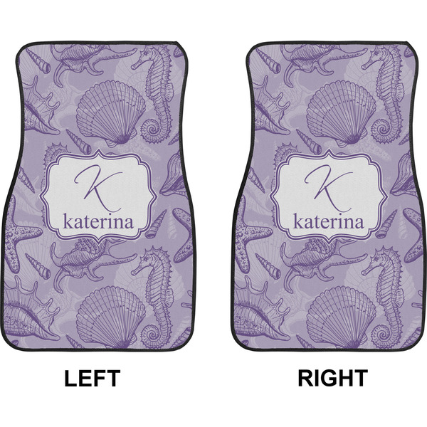 Sea Shells Car Mat Front - Approval