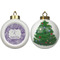 Sea Shells Ceramic Christmas Ornament - X-Mas Tree (APPROVAL)
