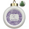 Sea Shells Ceramic Ball Ornament - Christmas Tree (Personalized)