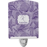 Sea Shells Ceramic Night Light (Personalized)