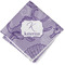 Sea Shells Cloth Napkins - Personalized Lunch (Folded Four Corners)