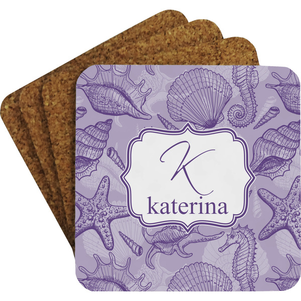 Sea Shells Coaster Set (Personalized)