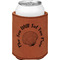 Sea Shells Leatherette Can Sleeve - Double Sided (Personalized)