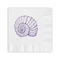 Sea Shells Coined Cocktail Napkins