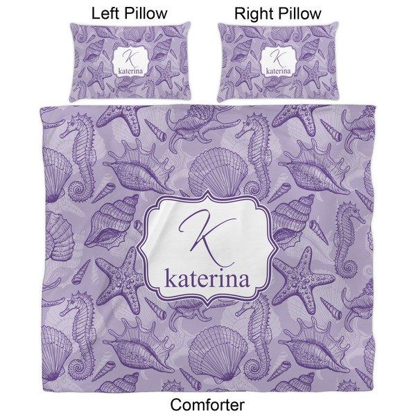 Sea Shells Comforter Set - King - Approval
