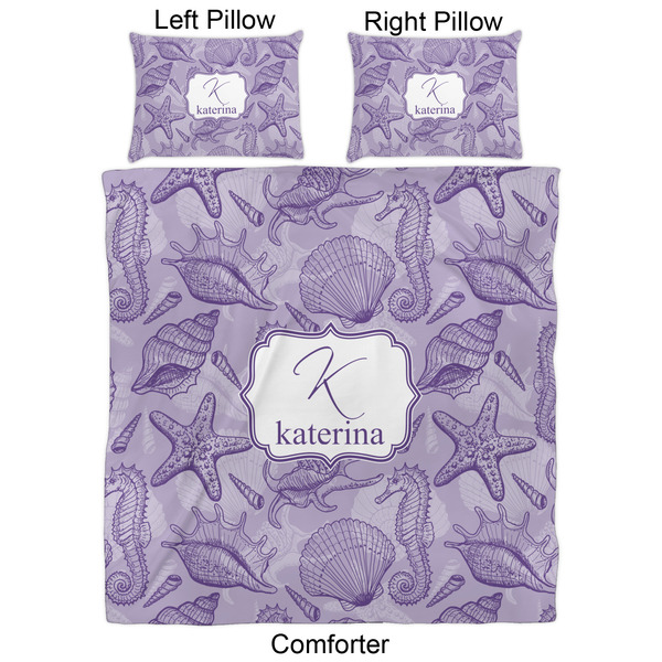 Sea Shells Comforter Set - Queen - Approval