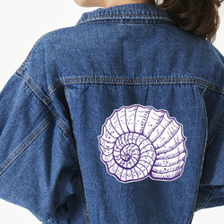 Sea Shells Large Custom Shape Patch - 2XL