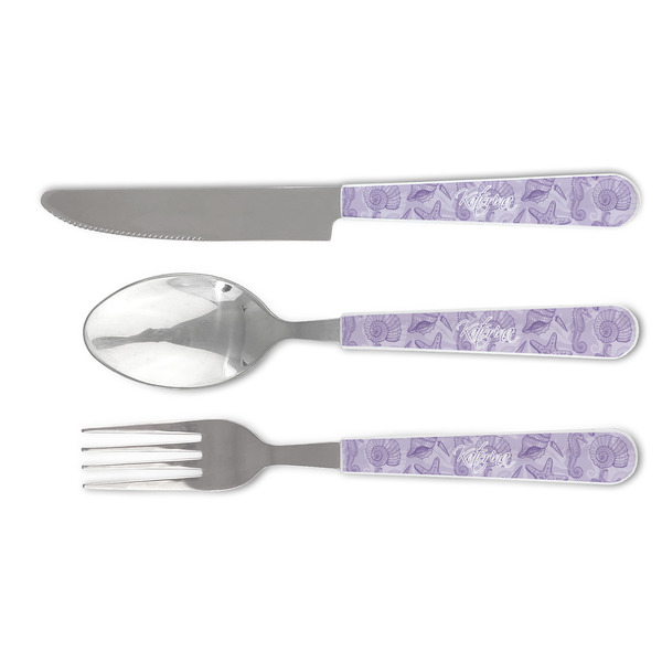Custom Sea Shells Cutlery Set (Personalized)