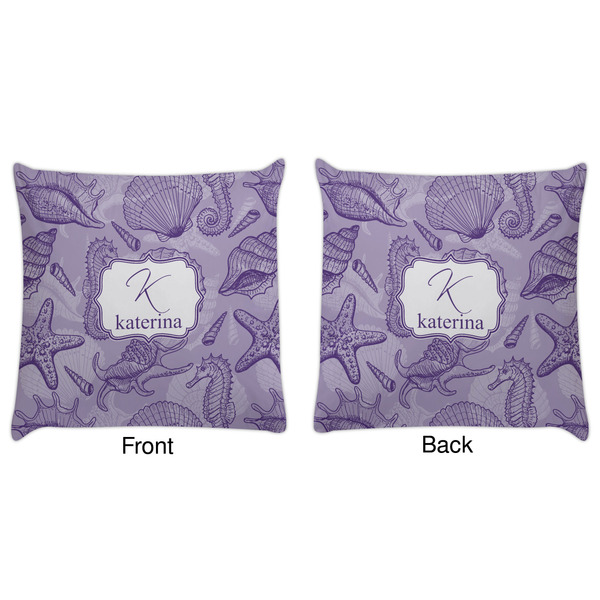 Sea Shells Decorative Pillow Case - Approval