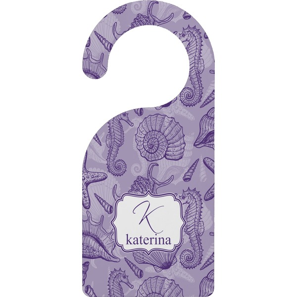 Custom Sea Shells Door Hanger (Personalized)