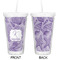 Sea Shells Double Wall Tumbler with Straw - Approval