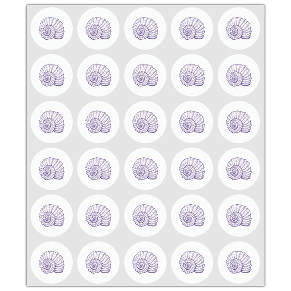 Sea Shells Drink Topper - XSmall - Set of 30